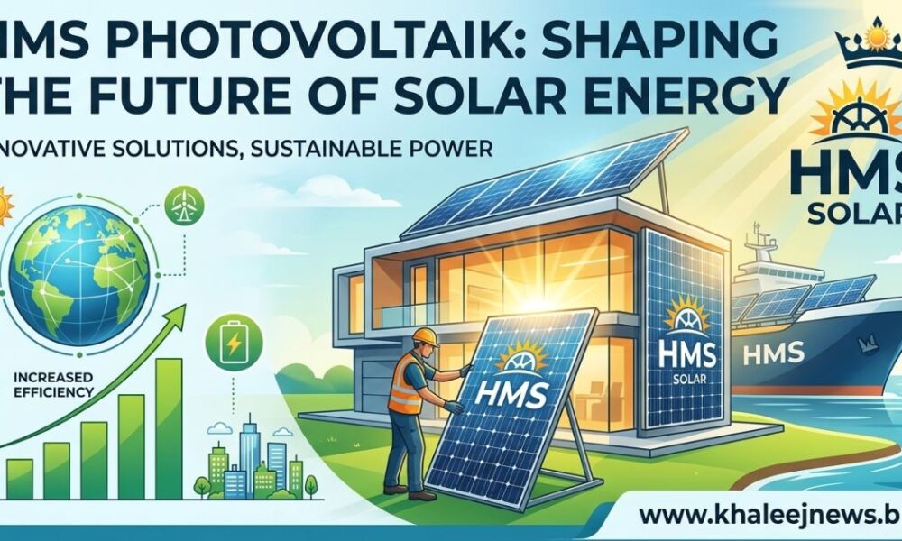 HMS Photovoltaik solar battery storage for 24/7 renewable energy